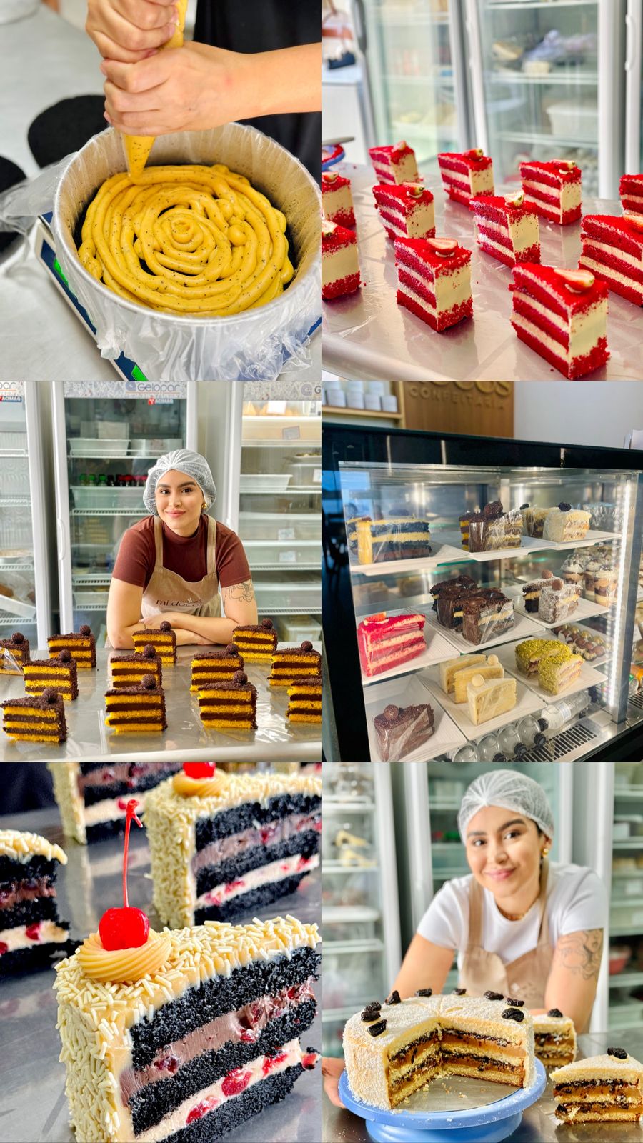 Processo de finalização e decoração